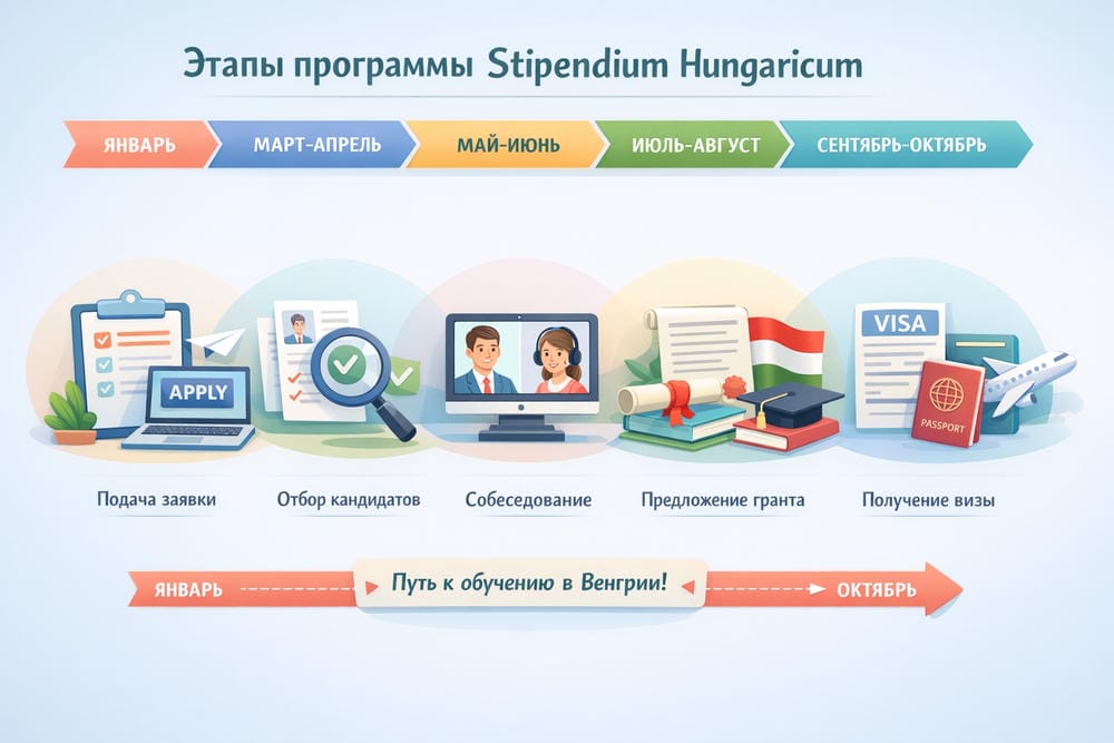 Обучение в вузах Венгрии (Stipendium Hungaricum): как собрать документы на визу после получения гранта