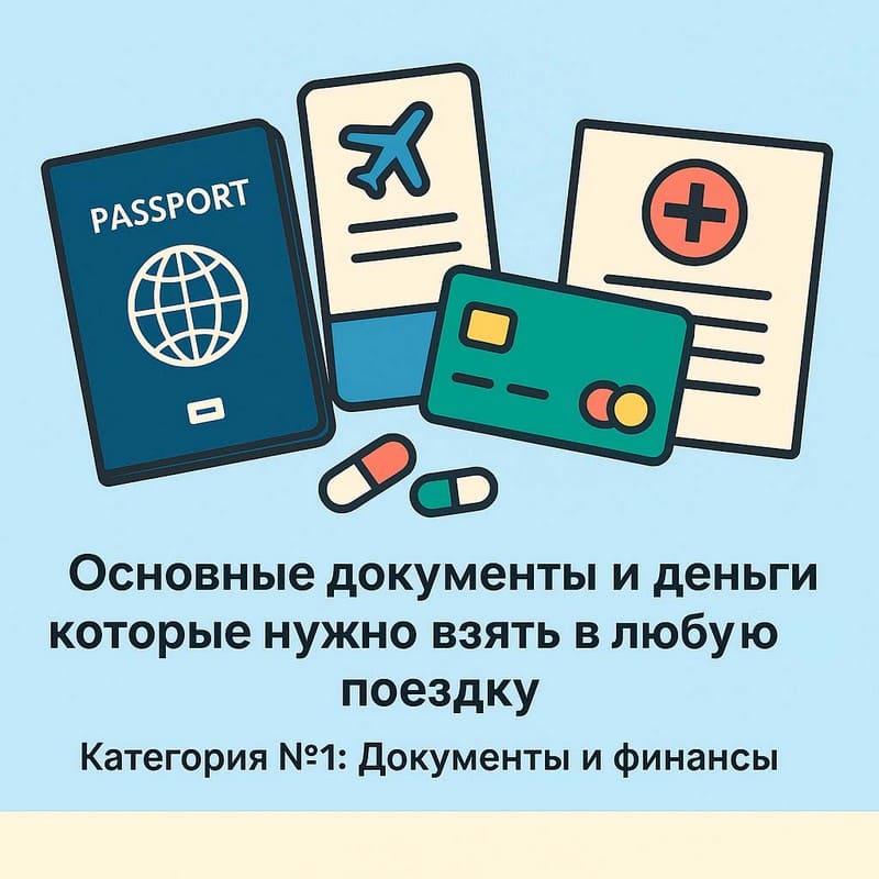 Что взять с собой в поездку: полный чек-лист 2026