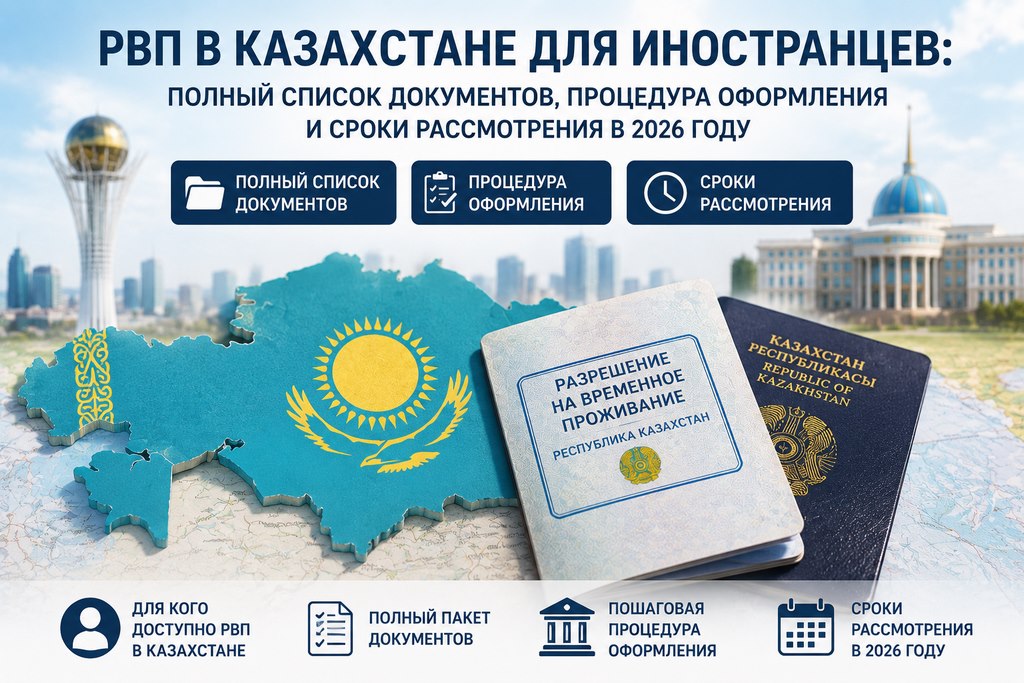 Разрешение на временное проживание в Казахстане: что это и для кого