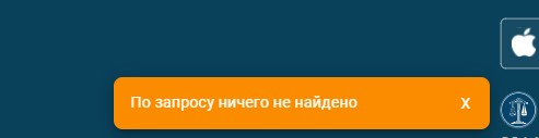 Результат поиска в реестре с графой 'Запрет на выезд: Нет' (зелёный статус) или 'Запрет на выезд: Да' (красный статус)